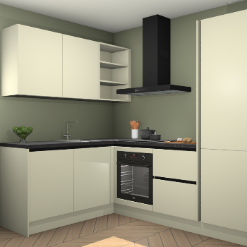 Magnolia greeploze keuken Boekarest 116878