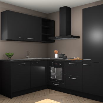 Zwarte keuken Boekarest 116947