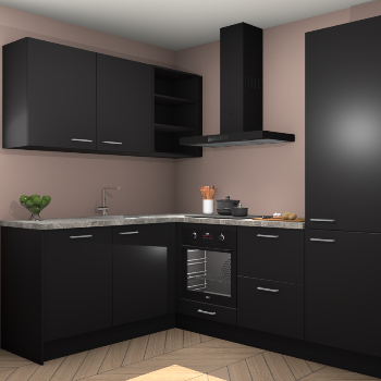 Zwarte keuken Boekarest 116998