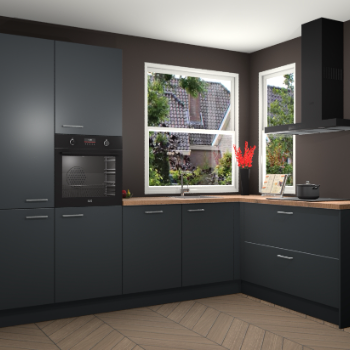 Onyxgrijze keuken Kotor 116444