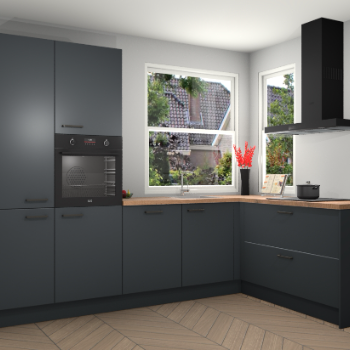 Onyxgrijze keuken Kotor 116447