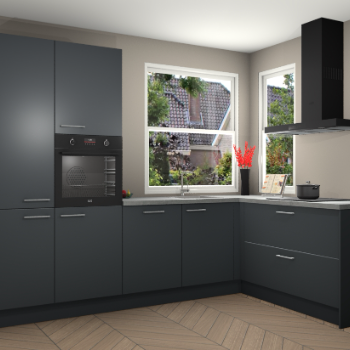 Onyxgrijze keuken Kotor 116465