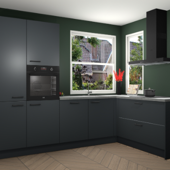 Onyxgrijze keuken Kotor 116468