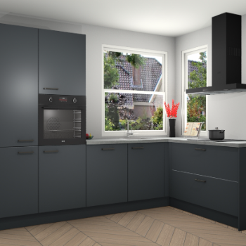 Onyxgrijze keuken Kotor 116469