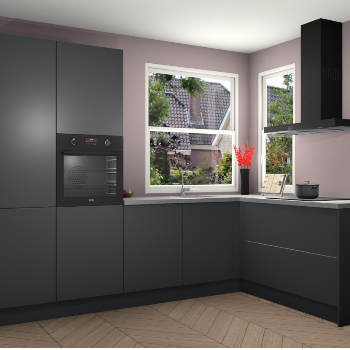 Onyxgrijze keuken Kotor 116471