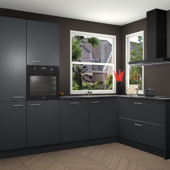 Onyxgrijze keuken Kotor 116473