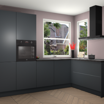 Onyxgrijze keuken Kotor 116478