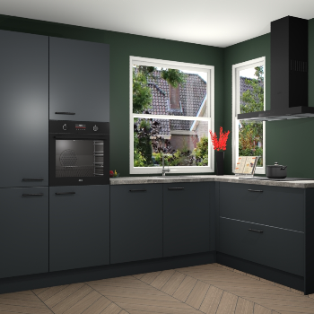 Onyxgrijze keuken Kotor 116482