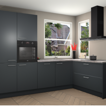 Onyxgrijze keuken Kotor 116486