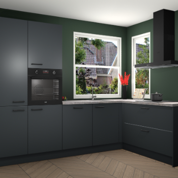 Onyxgrijze keuken Kotor 116489