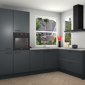 Onyxgrijze keuken Kotor 116490