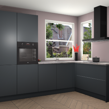 Onyxgrijze keuken Kotor 116492