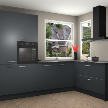 Onyxgrijze keuken Kotor 116493