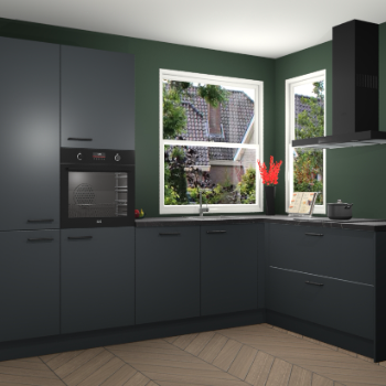 Onyxgrijze keuken Kotor 116496