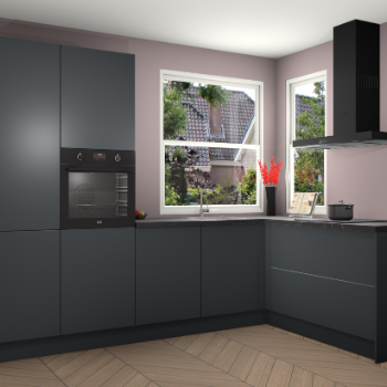 Onyxgrijze keuken Kotor 116499