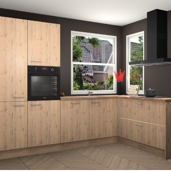 Madera Natuur keuken Kotor 116633