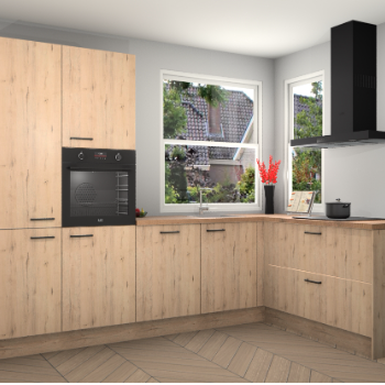 Madera Natuur keuken Kotor 116636