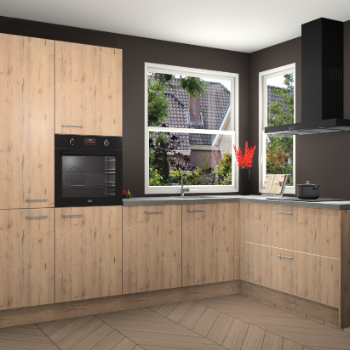 Madera Natuur keuken Kotor 116653