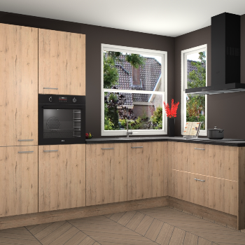 Madera Natuur keuken Kotor 116660
