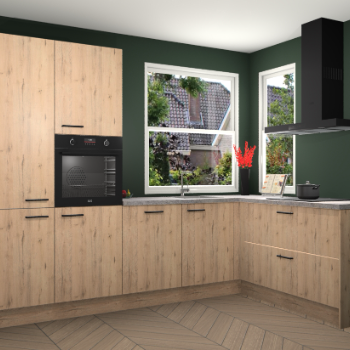 Madera Natuur keuken Kotor 116676