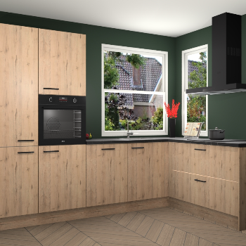 Madera Natuur keuken Kotor 116683