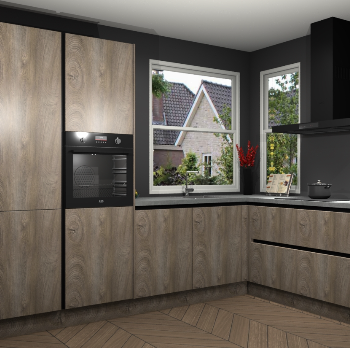 Cantaro eiken greeploze keuken Kotor 116960