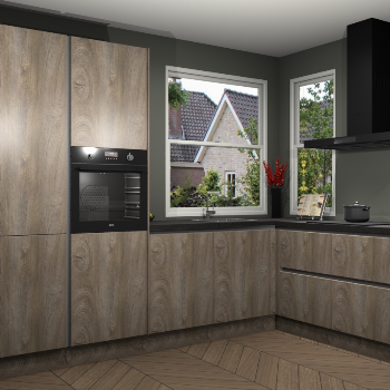 Cantaro eiken greeploze keuken Kotor 116964