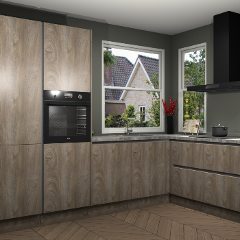 Cantaro eiken greeploze keuken Kotor 116971