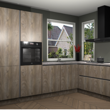 Cantaro eiken greeploze keuken Kotor 116978