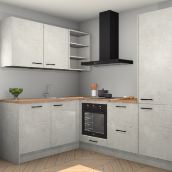 Beton Opaal keuken Boekarest 117023