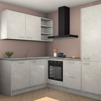 Beton Opaal keuken Boekarest 117070