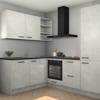 Beton Opaal keuken Boekarest 117082