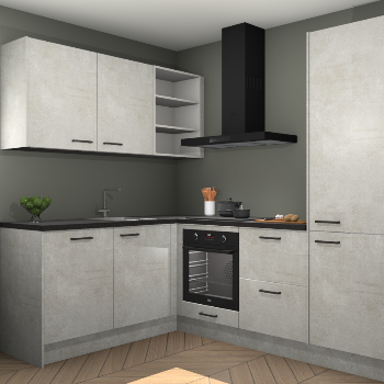 Beton Opaal keuken Boekarest 117083