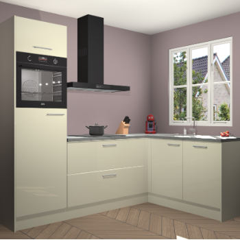 Magnolia hoogglans keuken Victoria 116533