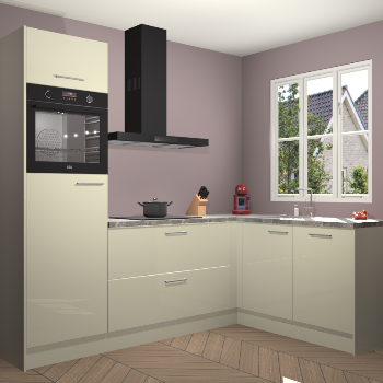 Magnolia hoogglans keuken Victoria 116535