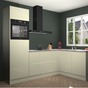 Magnolia hoogglans keuken Victoria 116569