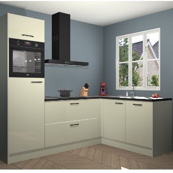 Magnolia hoogglans keuken Victoria 116555