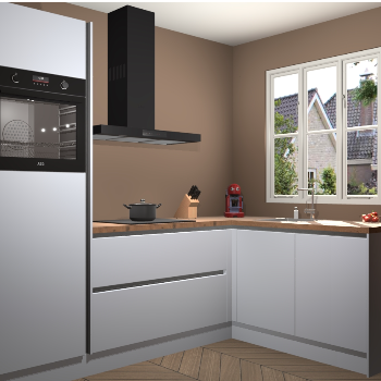 Sneeuwwitte greeploze keuken Victoria 116381