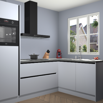 Sneeuwwitte greeploze keuken Victoria 116780