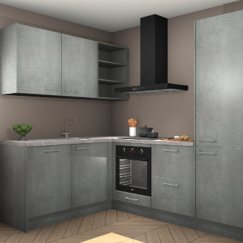 Beton Parelgrijs keuken Boekarest 117236