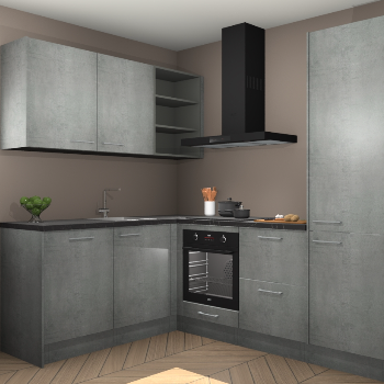 Beton Parelgrijs keuken Boekarest 117287