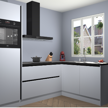 Sneeuwwitte greeploze keuken Victoria 116784