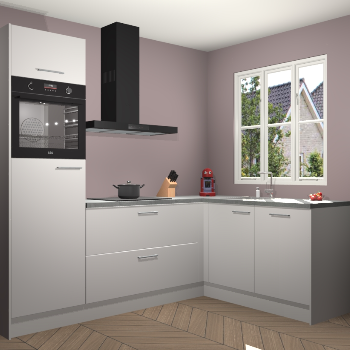 Zijdegrijze keuken Victoria 116904