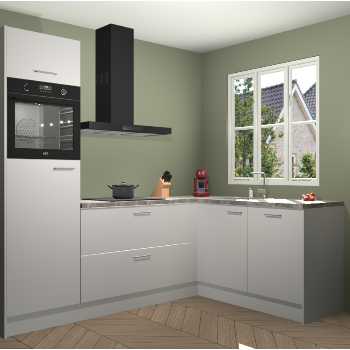 Zijdegrijze keuken Victoria 116912