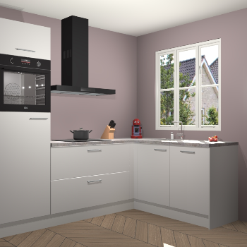 Zijdegrijze keuken Victoria 116907