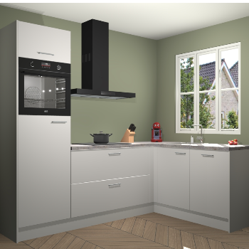 Zijdegrijze keuken Victoria 116913