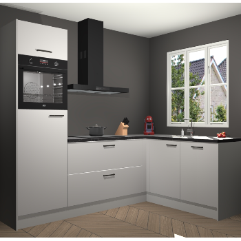 Zijdegrijze keuken Victoria 116932