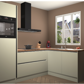 Magnolia greeploze keuken Victoria 116921