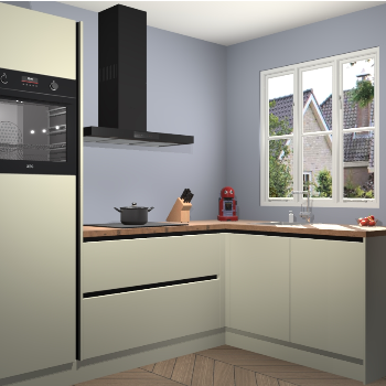 Magnolia greeploze keuken Victoria 116939