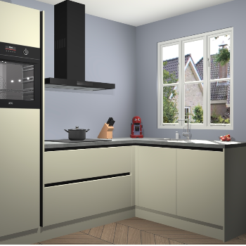 Magnolia greeploze keuken Victoria 117057